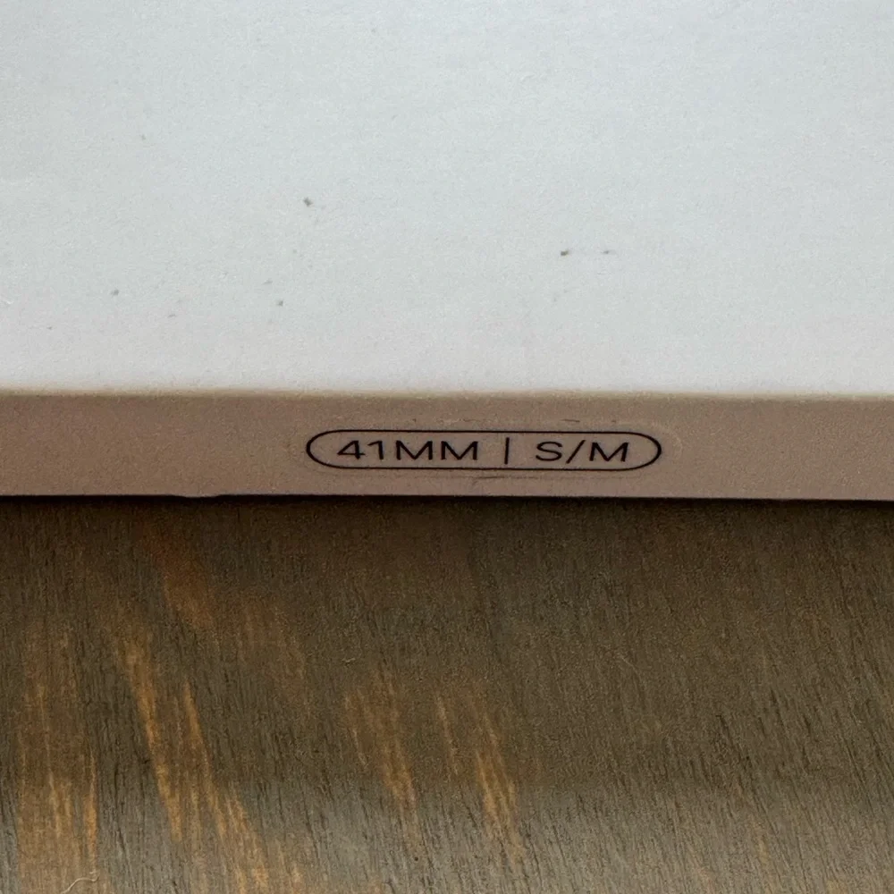 Apple Watch Sport Band 38mm 40mm 41mm Series 3 4 5 6 7 8 9 SE Starlight - Picture 5 of 6